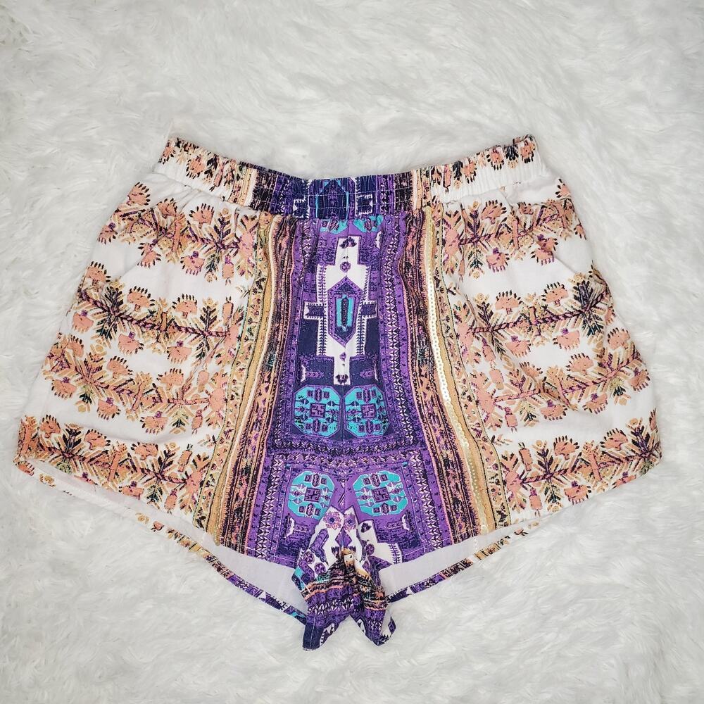 Minkpink The Fallen Bohemian Shorts XS